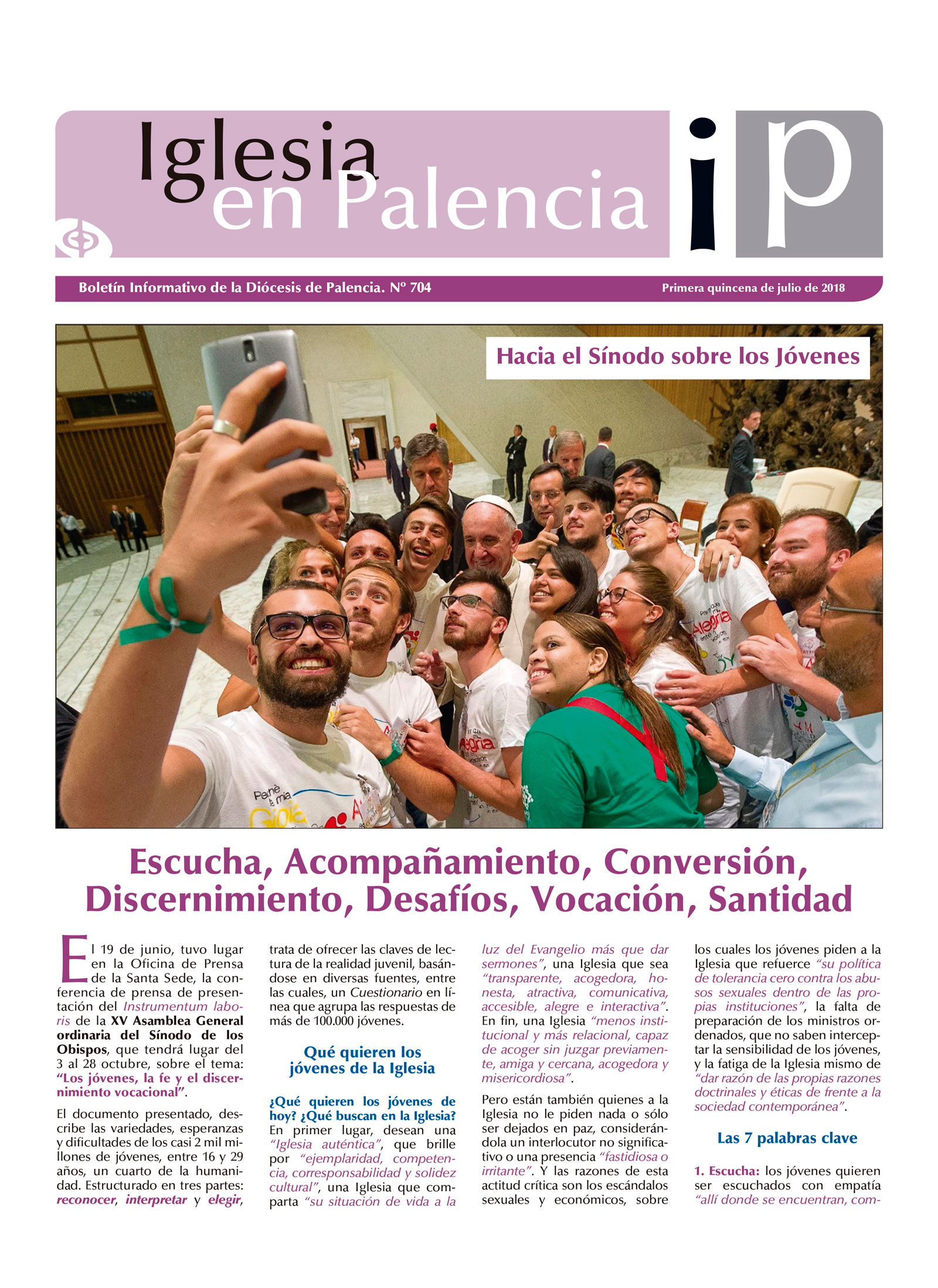 Iglesia en Palencia. 1ª quincena julio
