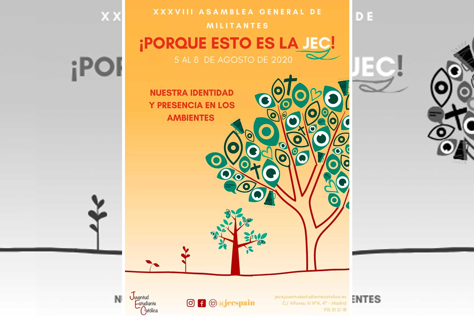 La JEC de Palencia participará en la Asamblea General del movimiento desde los salones parroquiales de San Lázaro