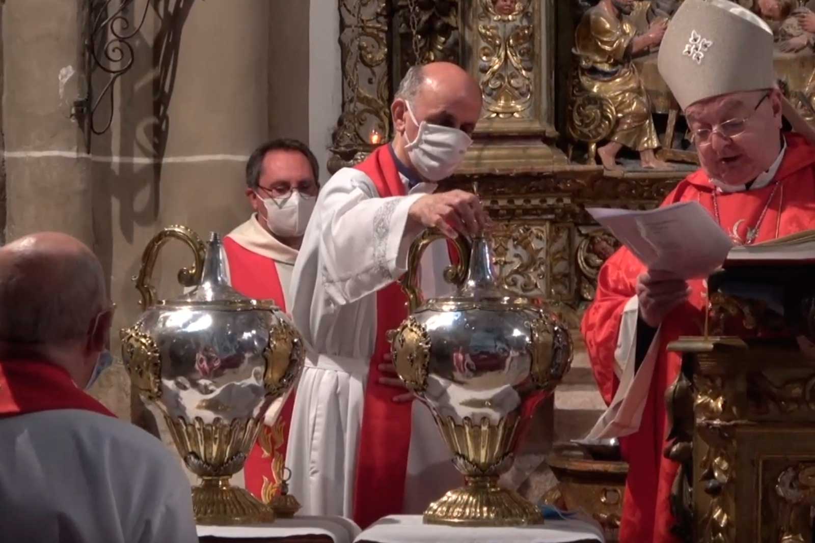 Homilía de nuestro obispo en la Misa Crismal