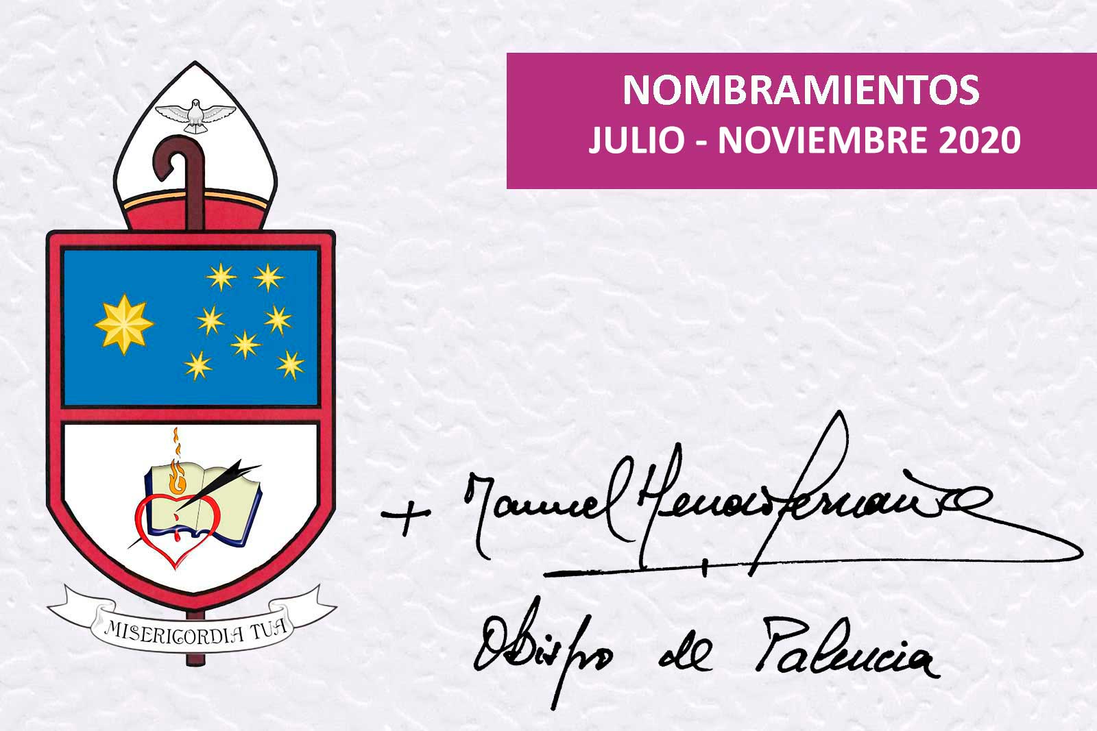 Nombramientos - Julio Noviembre 2020
