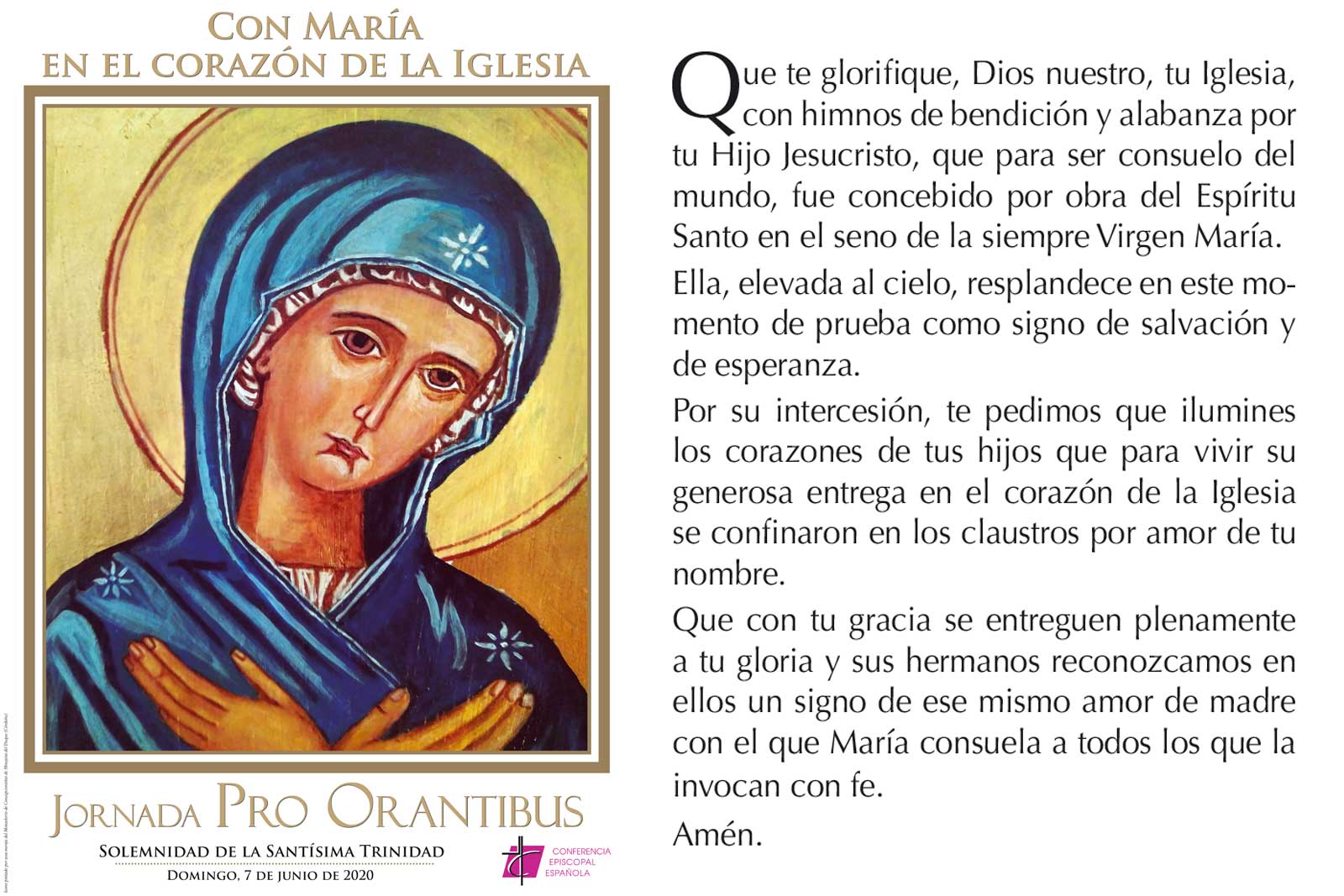 Con María en el corazón de la Iglesia