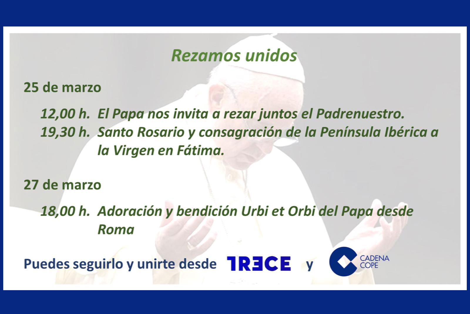 Responder con la universalidad de la oración, de la compasión, de la ternura