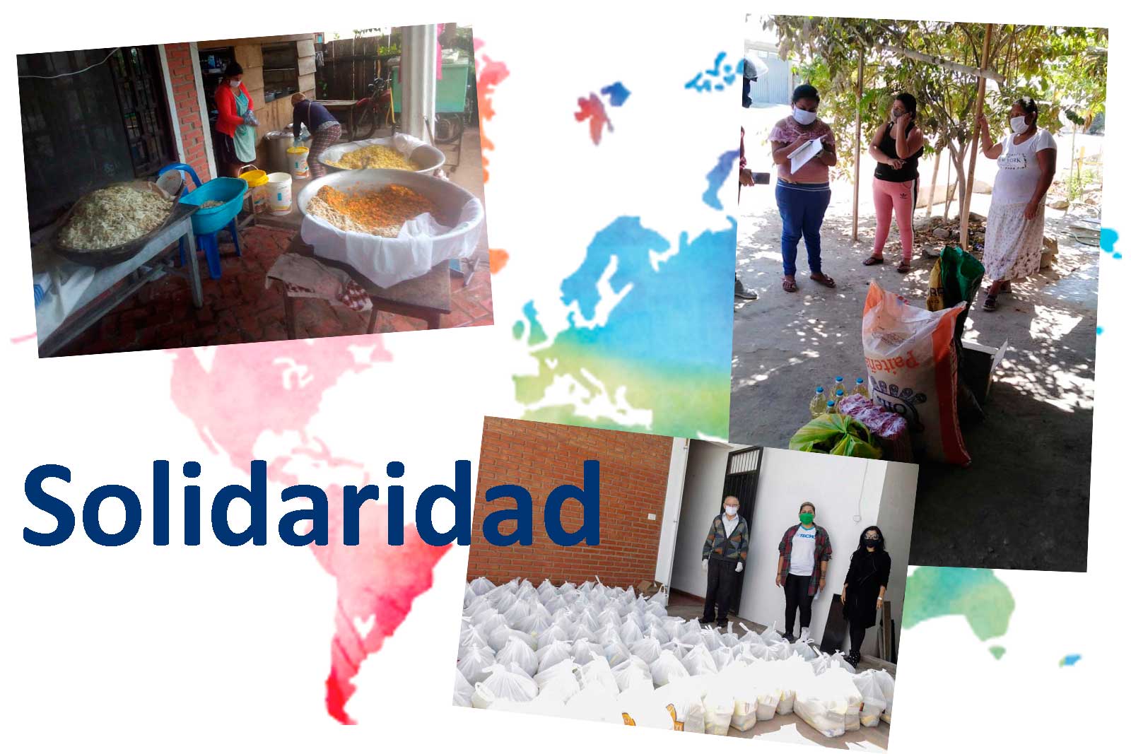 Solidarios con los que, en tantos lugares, están sufriendo la pandemia con intensidad