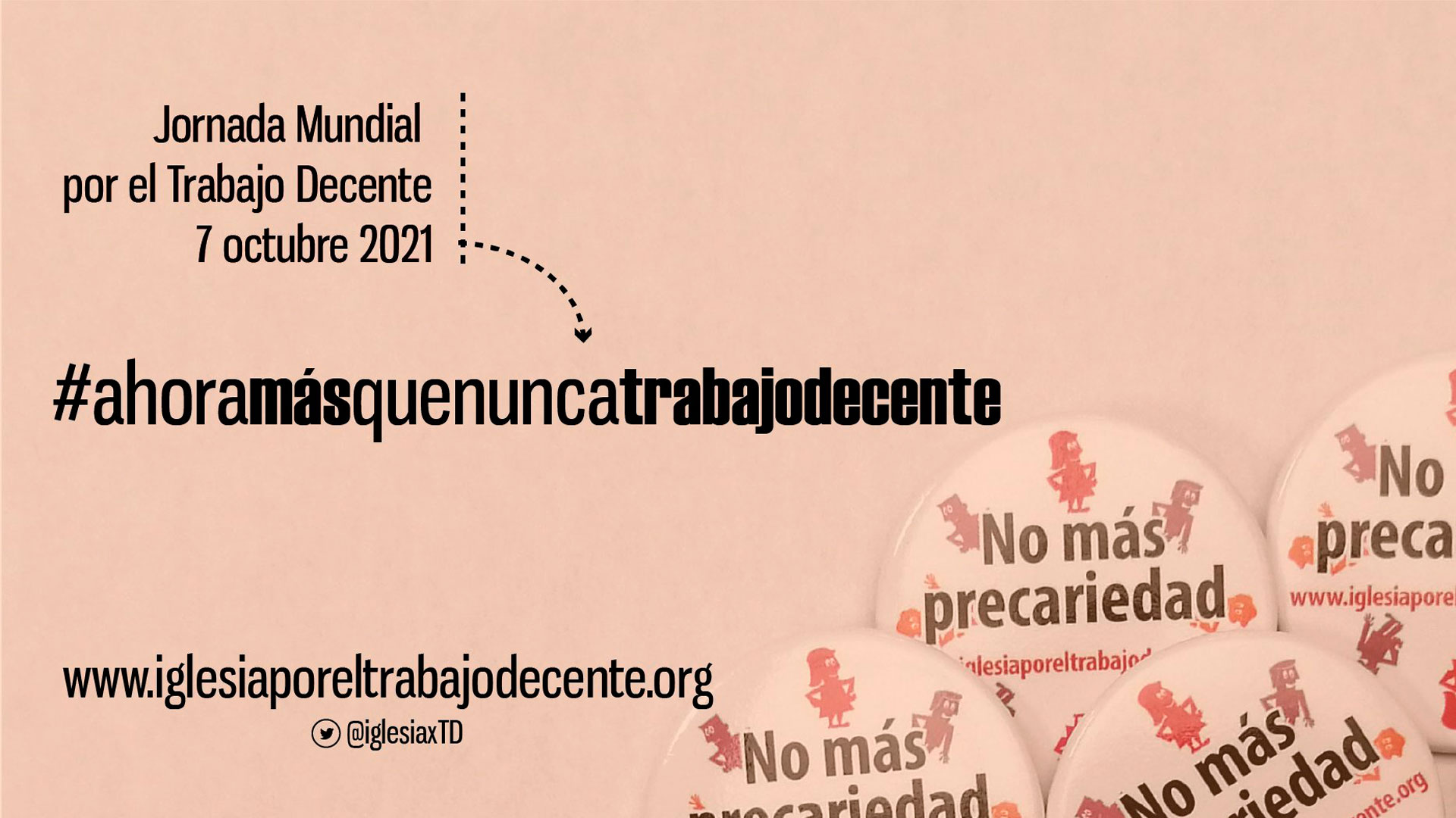 7 de octubre: Jornada Mundial por el Trabajo Decente