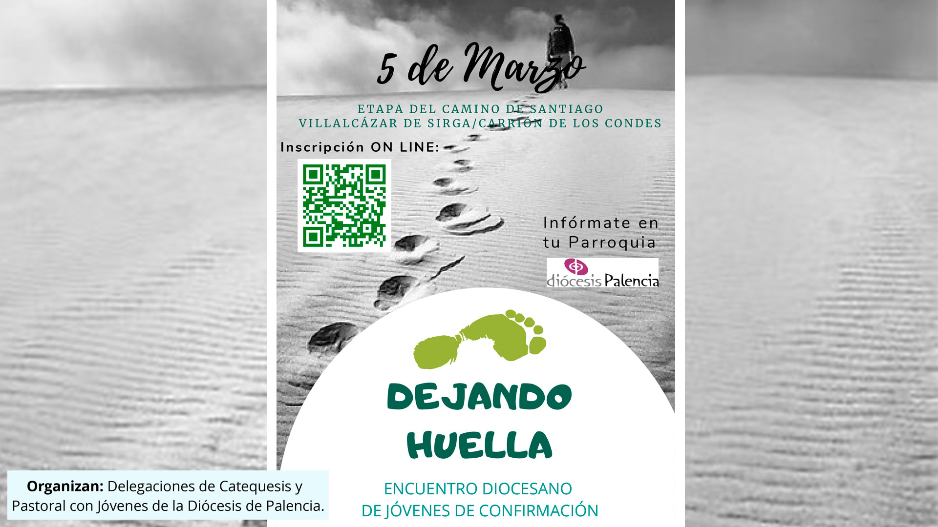 “DEJANDO HUELLA”. Encuentro diocesano de jóvenes de Confirmación