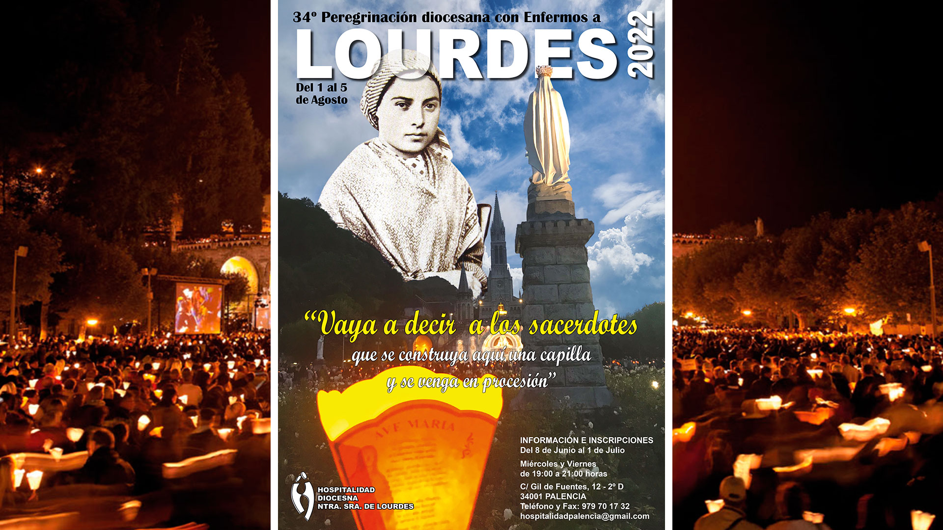 Vuelve la Peregrinación Diocesana a Lourdes