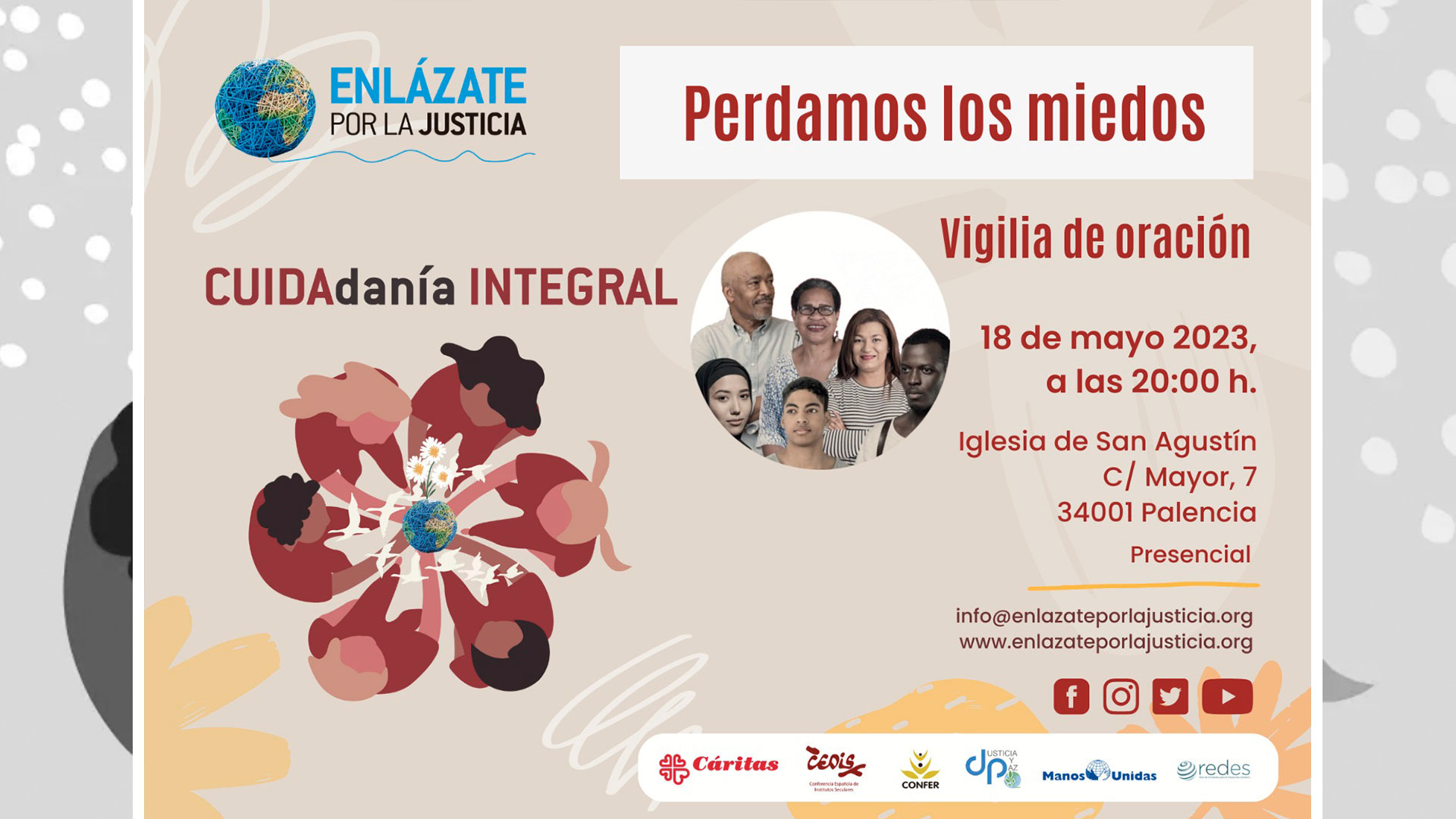 “Perdamos los miedos” - Enlázate por la Justicia