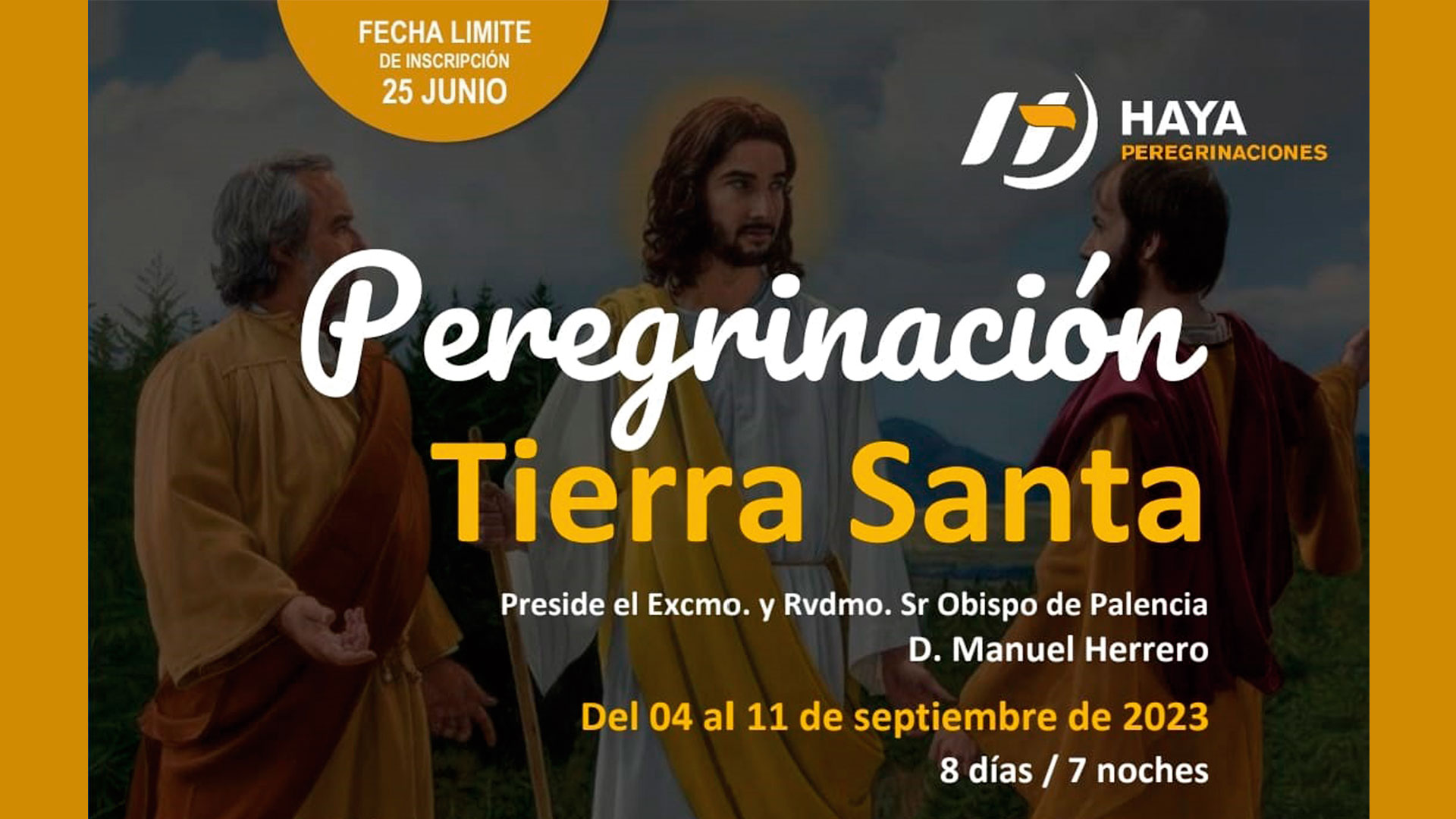 Peregrinación a Tierra Santa con la Diócesis de Palencia