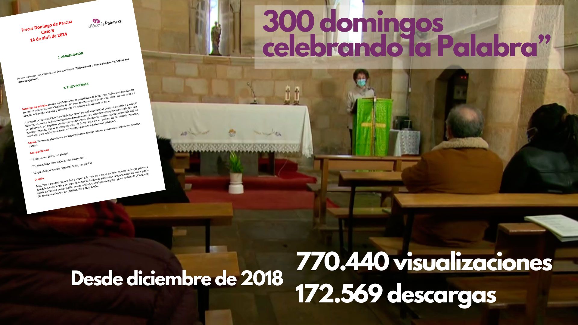 300 domingos... Celebrando la Palabra