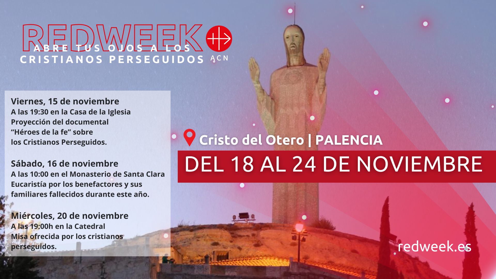 Palencia con los cristianos perseguidos