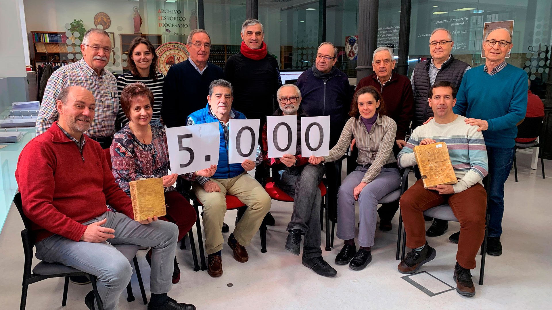 El Archivo Histórico Diocesano llega a los 5.000 libros digitalizados
