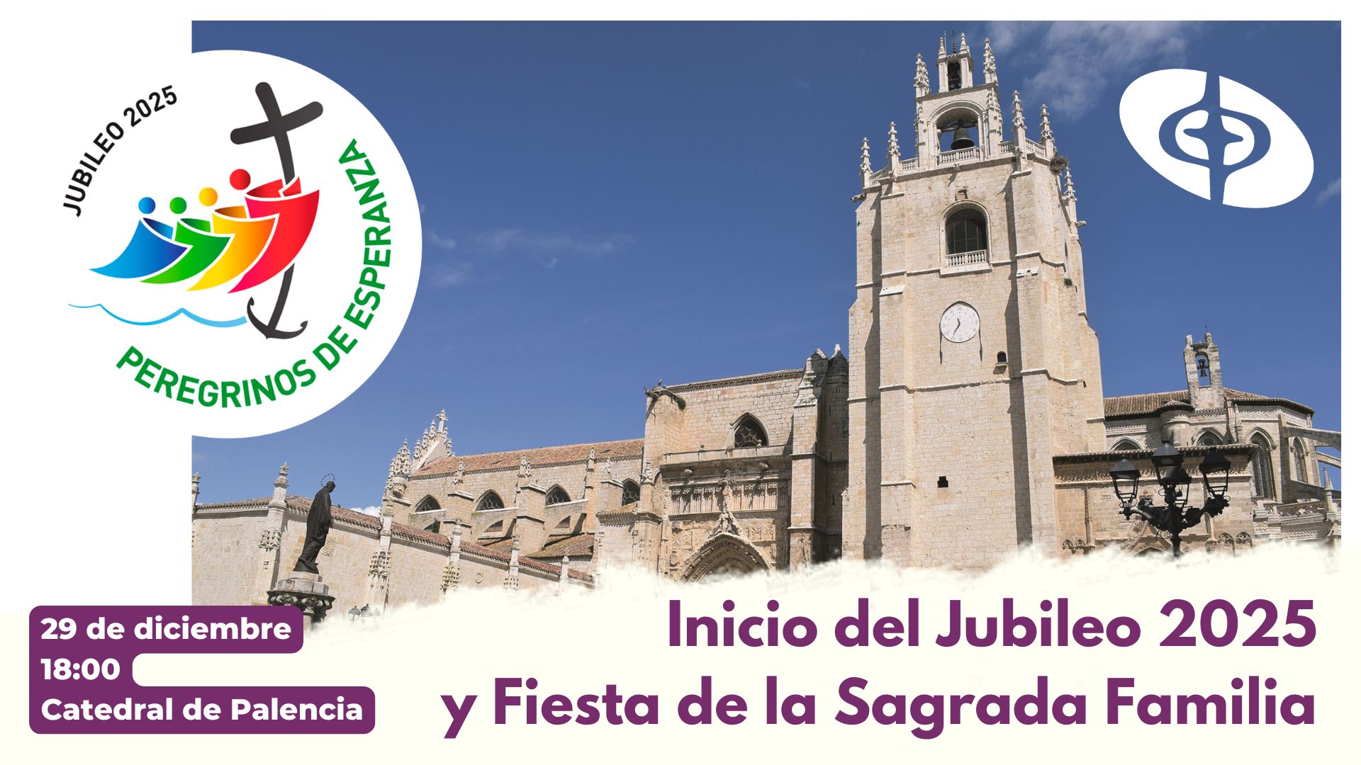 29 de diciembre - Apertura del Jubileo 2025 en nuestra Diócesis