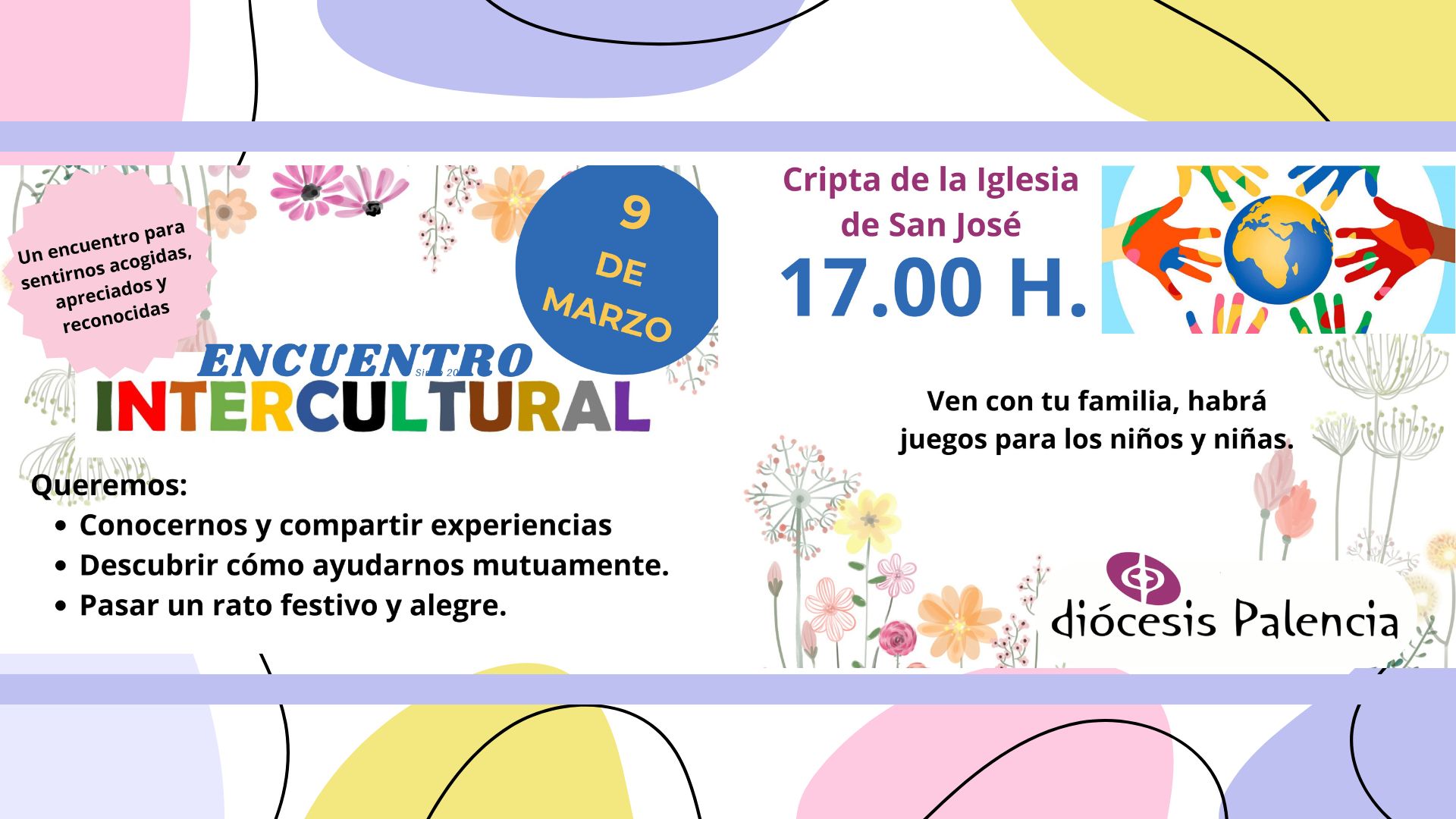 9 de marzo: Encuentro Intercultural