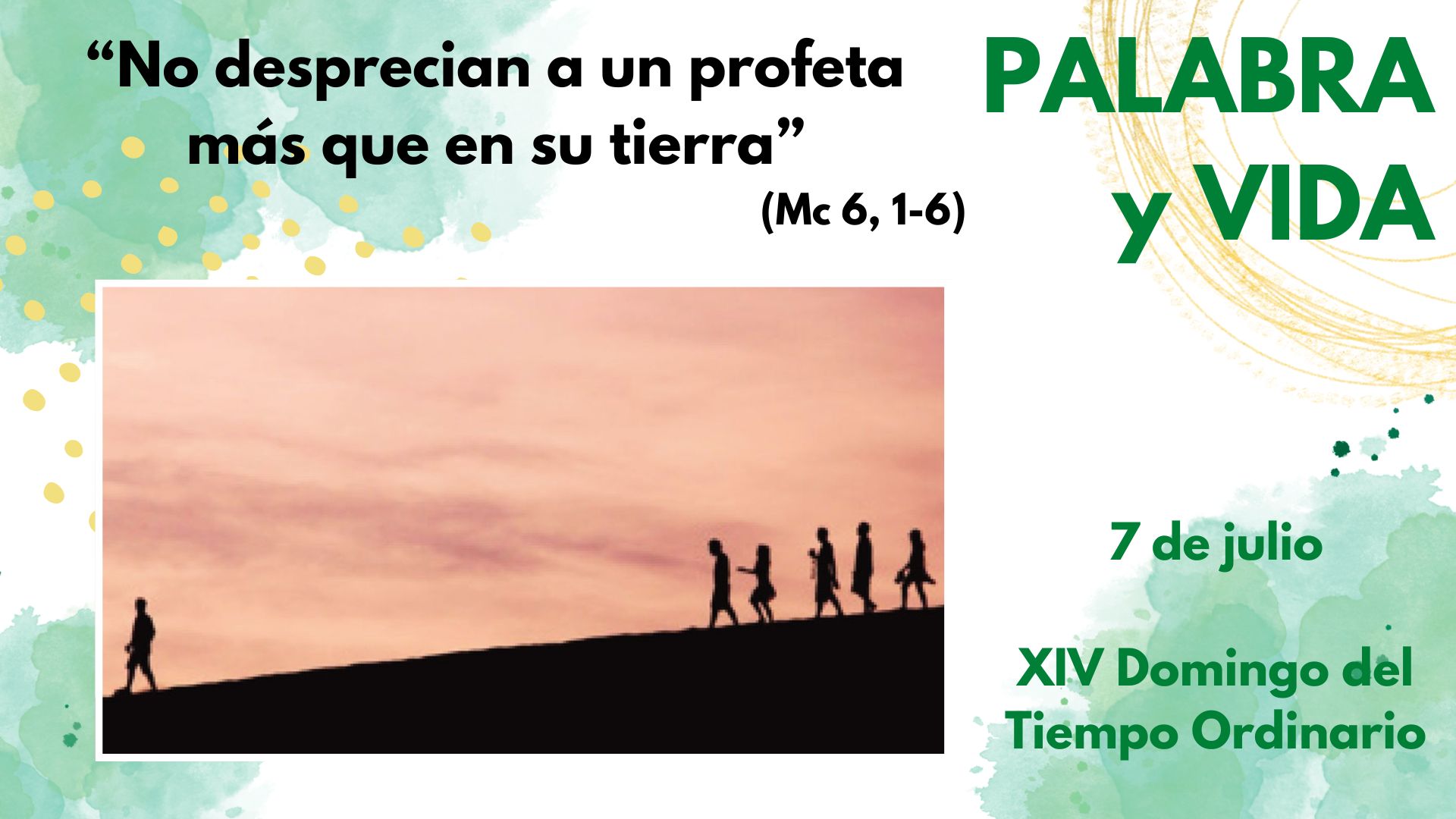 Palabra y Vida - Confiar y no abandonar nunca