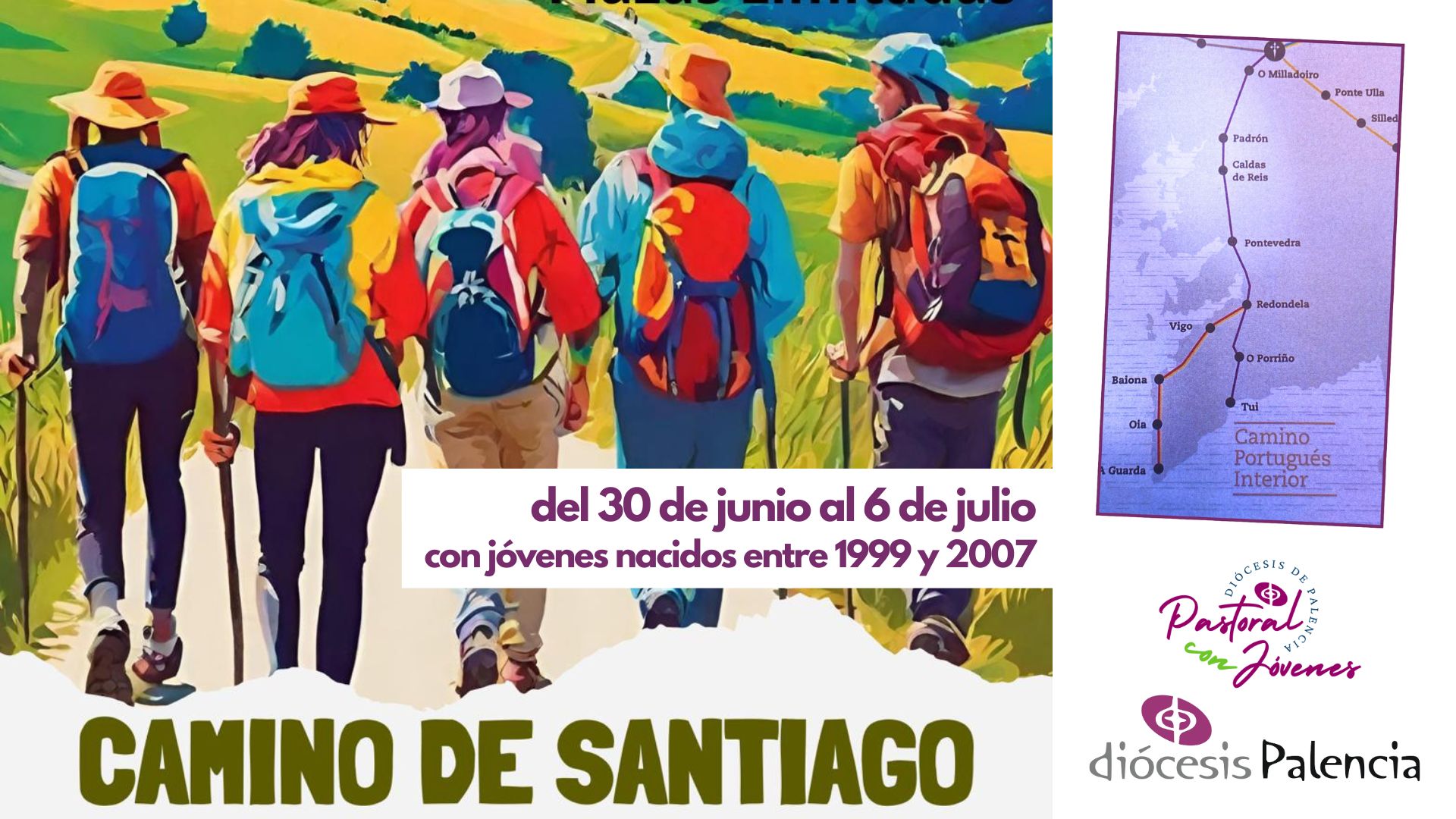 Nuestros jóvenes caminarán a Santiago