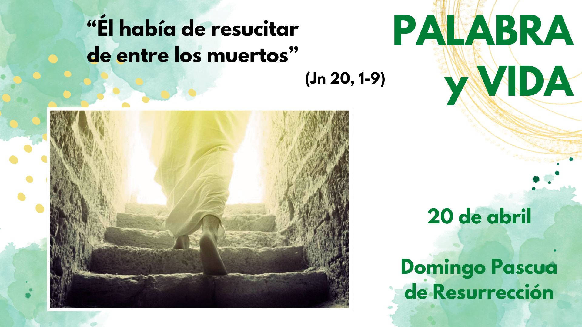 Palabra y Vida - Feliz Pascua de Resurrección