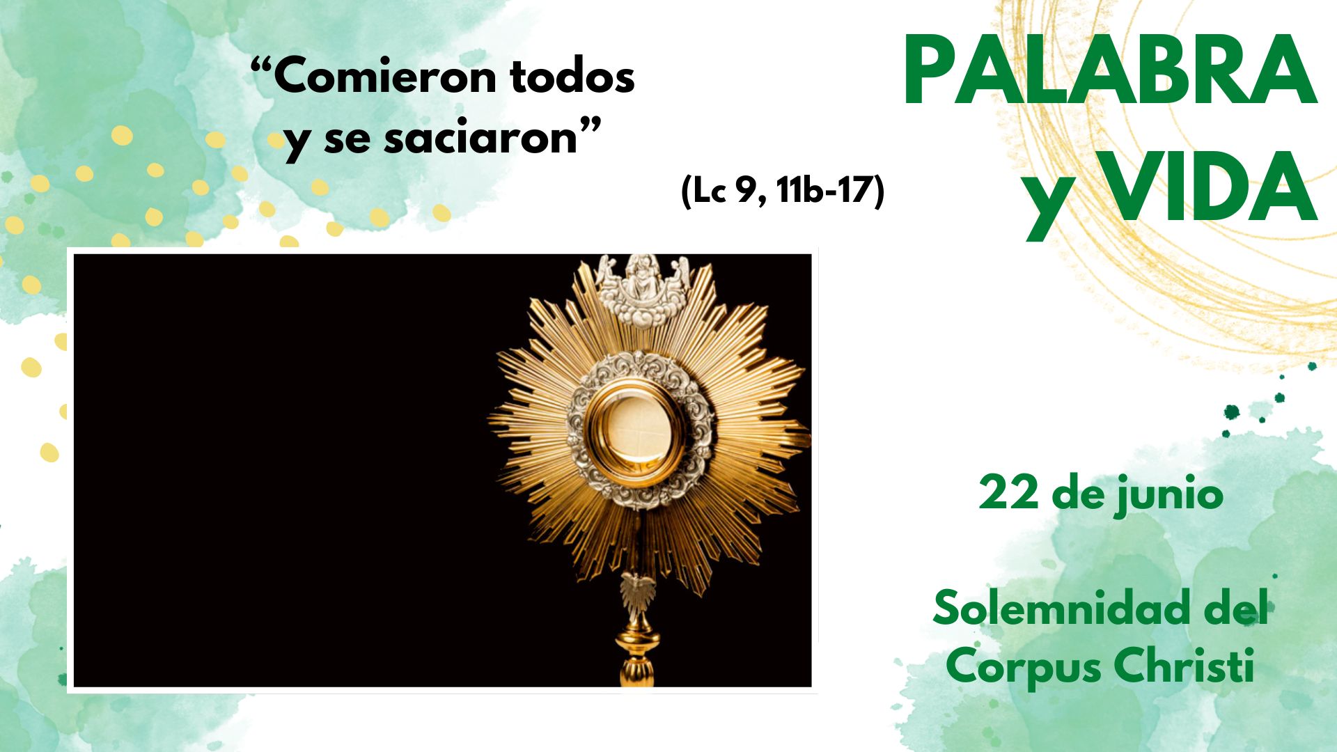 Palabra y Vida - Presente en el pan y el vino
