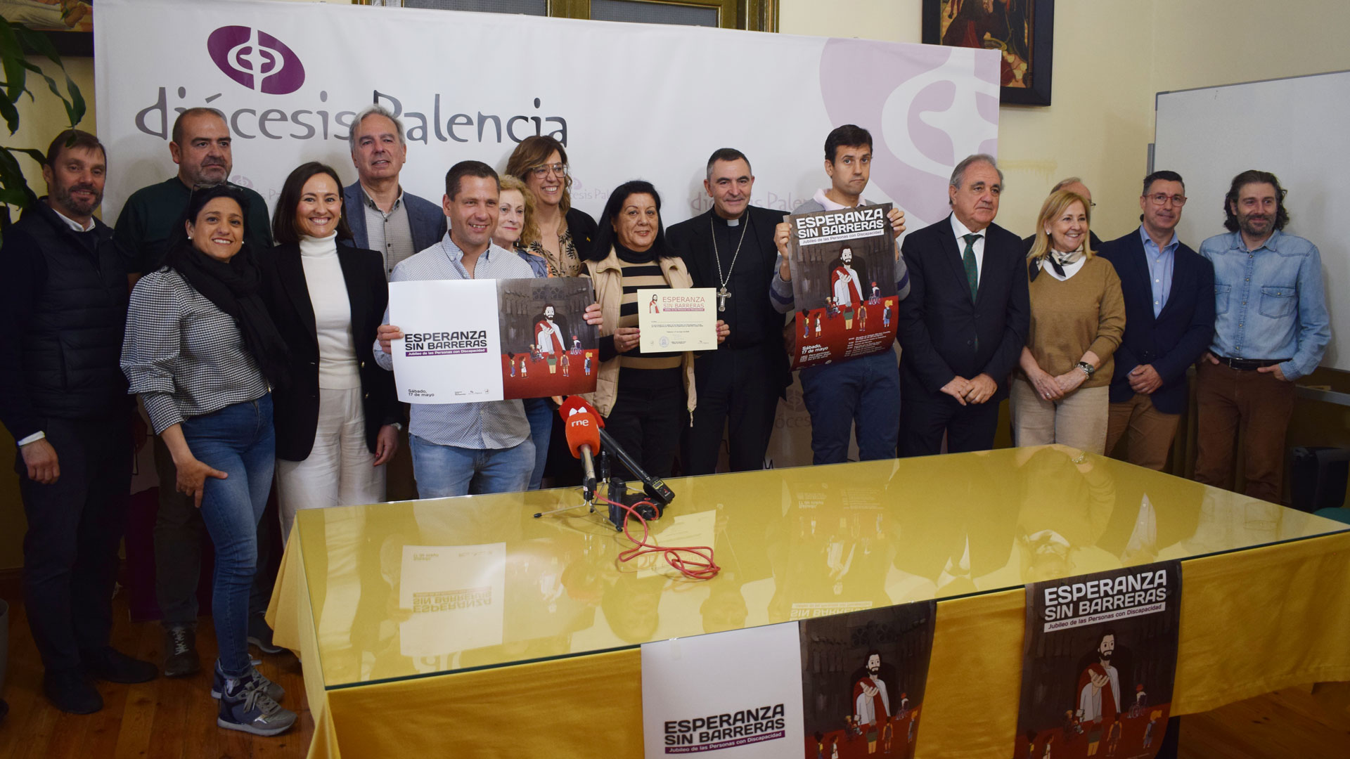 Preparados para celebrar el Jubileo por la Discapacidad con el lema “Esperanza sin barreras”