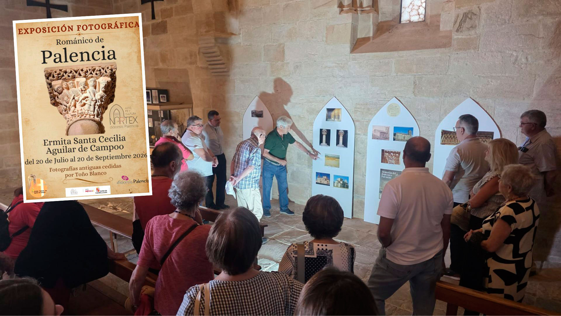 “La Memoria del Románico Palentino”… en la Ermita de Santa Cecilia