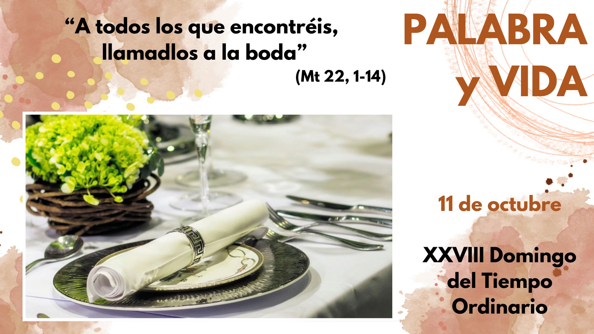 Palabra y Vida: Un Traje de fiesta