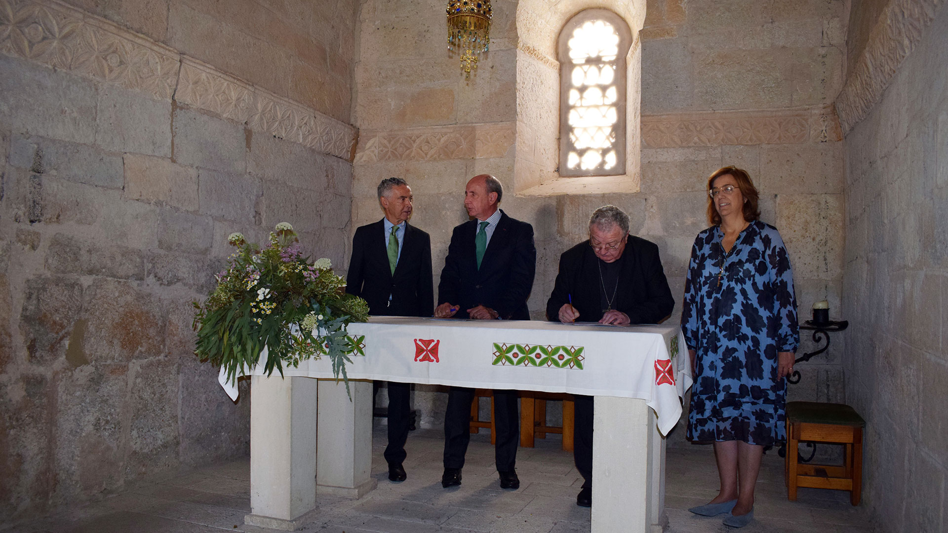 Convenio con la Fundación Iberdrola para la iluminación de San Juan de Baños